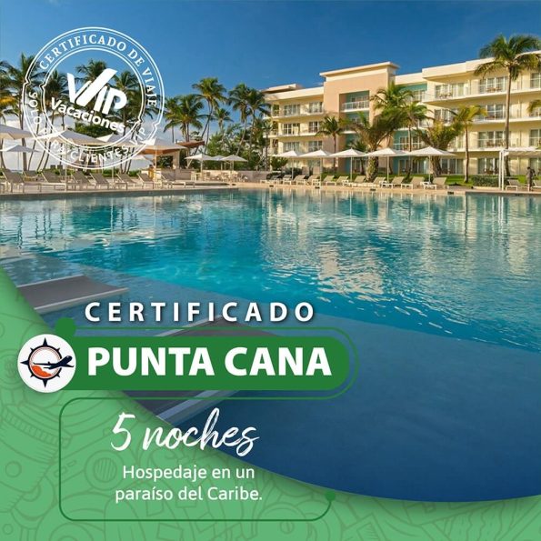 Certificado 5 Noches Punta Cana Certificados De Viajes